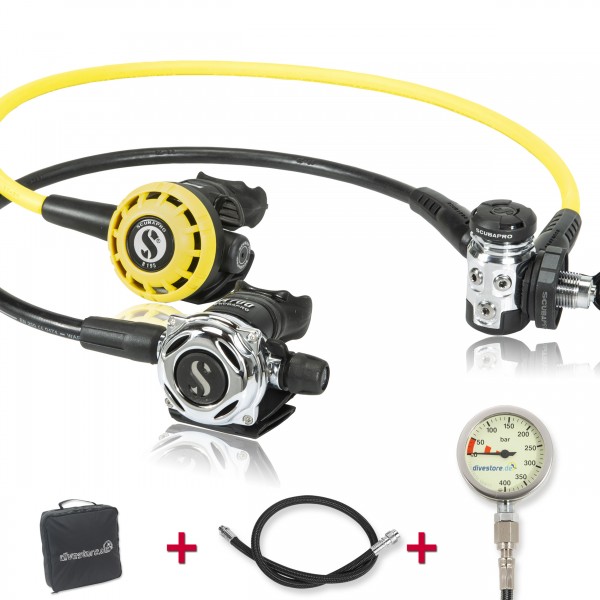 Scubapro MK 17 EVO A700 Metallfinni-Sparset - geprüft und montiert