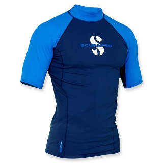 Scubapro T-Flex Lycra Shirt Herren - aegean kurzarm UPF 80