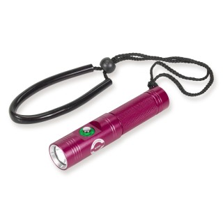 Oceama® Tauchlampe Blenny - 860 Lumen - magenta rot
