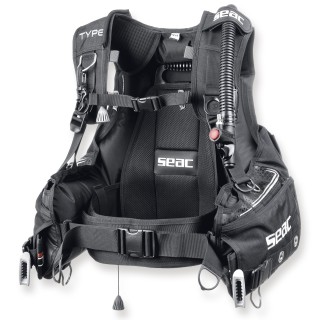 Seac Tauchjacket Type - leichtes, bleiintegriert Jacket