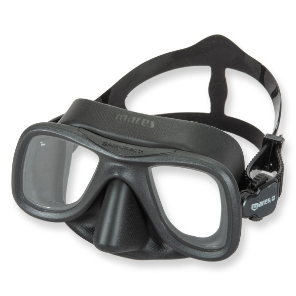 Mares Samurai-X Apnoe-Tauchmaske - Silikonmaske für Freitaucher