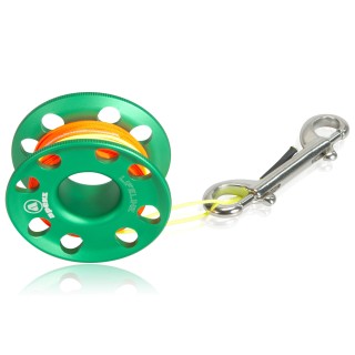 Apeks Lifeline Spool - 30 Meter mit Doppelkarabiner