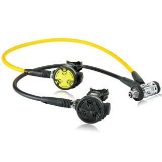Seac Atemregler Basic Sparset P-Synchro mit Oktopus - geprüft und montiert