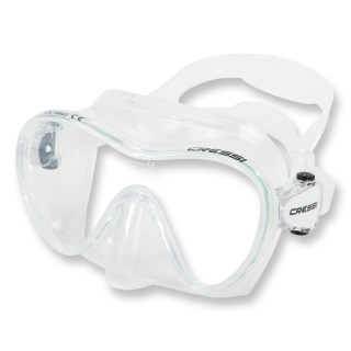 Cressi Tauchmaske F1 - klares Silikon