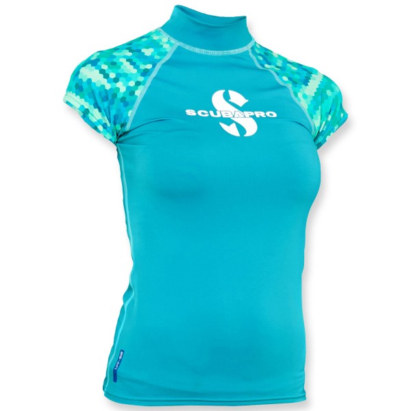 Scubapro Rash Guard Caribian - Damen kurzarm UPF 50