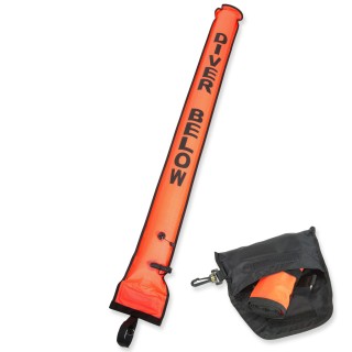 Scubapro Oberflächenboje mit Ventil - 150 cm