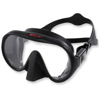 Tauchmaske Hollis M1-ONYX - schwarzes Silikon