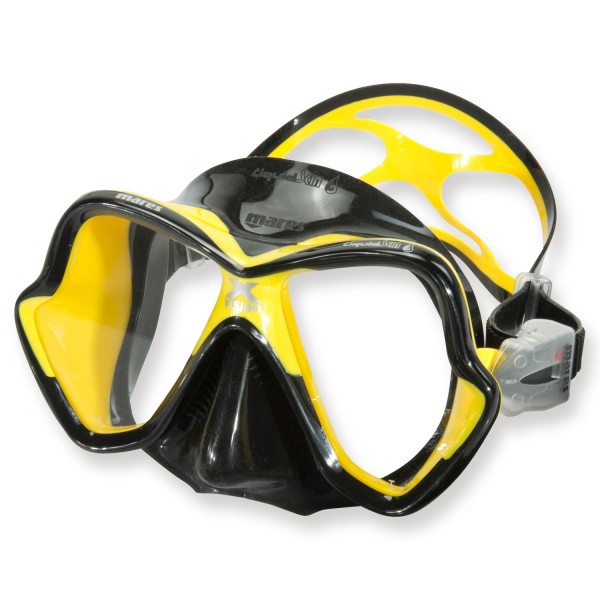 Mares X-Vision Ultra LiquidSkin Tauchmaske - schwarzes Silikon