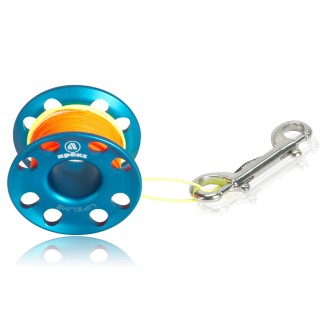 Apeks Lifeline Spool - 45 Meter mit Doppelkarabiner