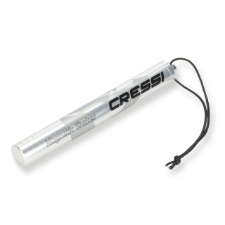 Cressi Unterwasser-Shaker mit Magnet und Handschlaufe, silber