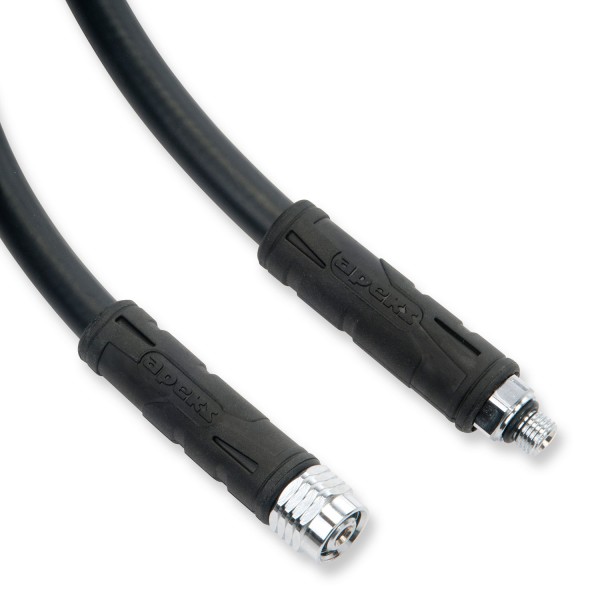 Apeks Mitteldruckschlauch 3/8 Anschlussgewinde, 65 cm schwarz
