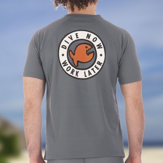 IQ UV Pro T-Shirt Dive Now Work Later - UV-Shirt UPF 50+