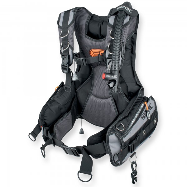 Seac Tauchjacket EQ-Pro - bleiintegriert mit Trimbleitaschen