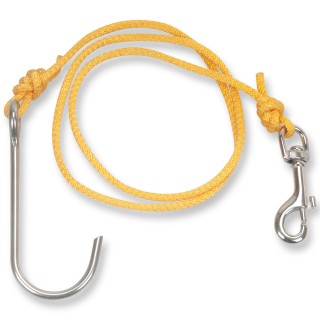 Scubapro Edelstahl Riffhaken mit Leine