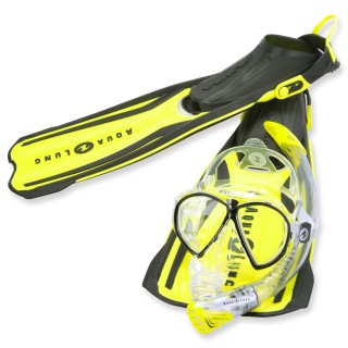 Aqualung Schnorchelset Little Caymann - mit Ventilschnorchel