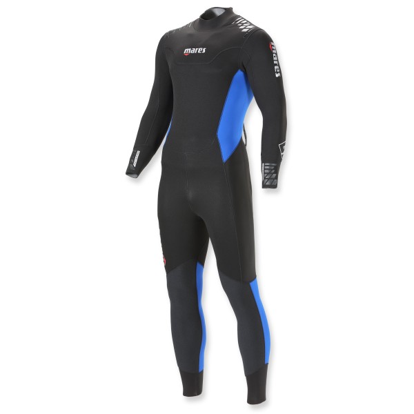 Mares Tauchanzug Pioneer 5 mm - Herren schwarz blau 5mm Neopren