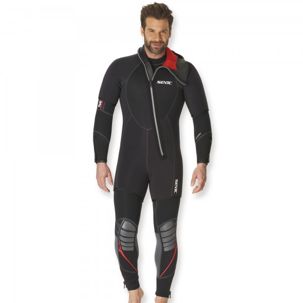 Seac Tauchanzug Sparset Komoda 7 Herren - 7mm Overall mit Eisweste
