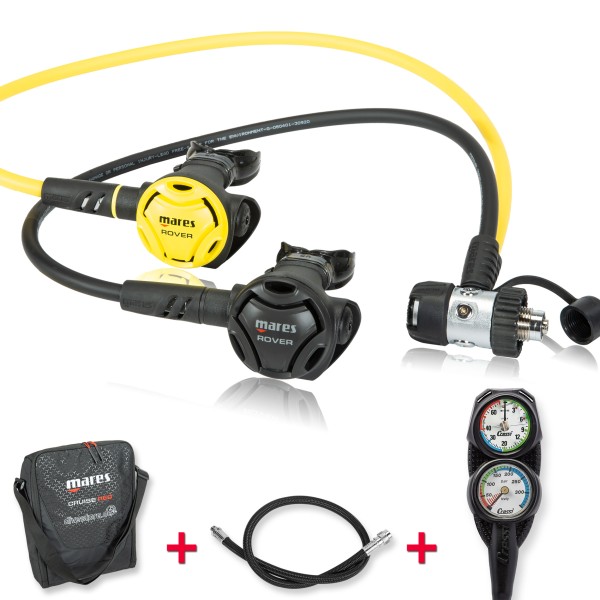 Mares Rover 2S de luxe Sparset - geprüft und montiert