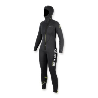 Aqualung Tauchanzug Wave - 6mm Overall mit Kopfhaube Damen