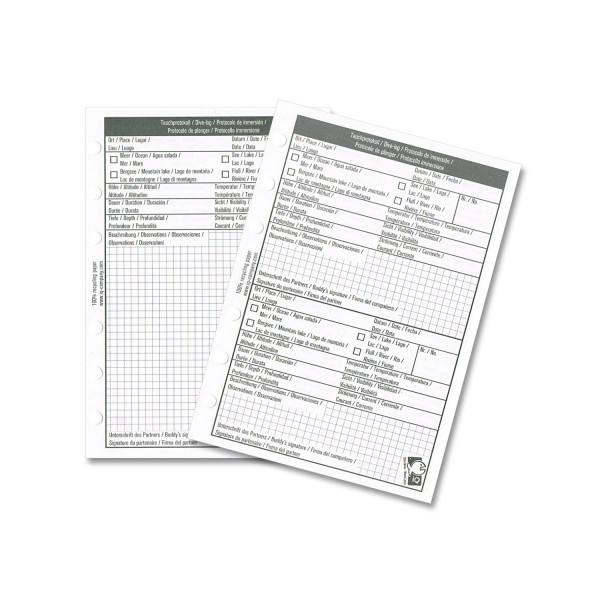 IQ Logbuchseiten XS/S - mixed