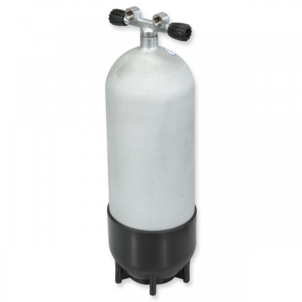 Polaris Steel Beast - Hot Dipped - 15 Liter Stahlflasche mit Doppelventil - 232 bar Version