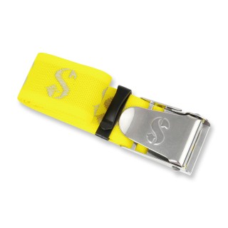 Scubapro Bleigurt mit Edelstahlschnalle - gelb