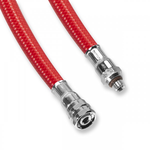 ScubaFlex Mitteldruckschlauch -3/8" rot - 55 bis 210 cm - Flexschlauch