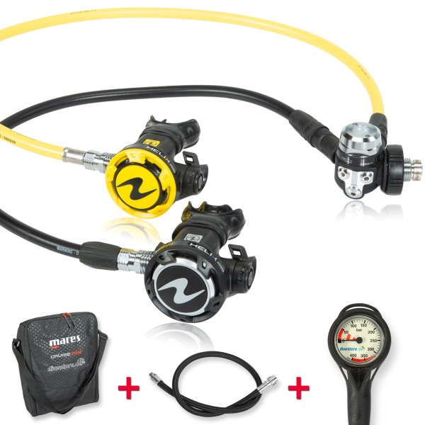 Aqualung Helix Pro Komfort Sparset - geprüft und montiert