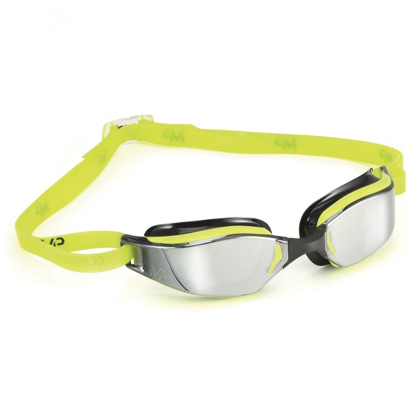 MP Xceed Mirror yellow Black Schwimmbrille - verspiegelte Scheibe