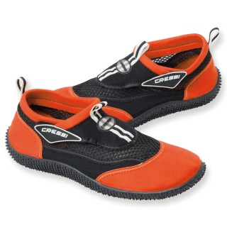 Cressi Strandschuh Reef - schwarz orange