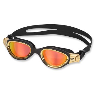 Zone3 Schwimmbrille Venator-X - schwarz gold polarisiertes Glas