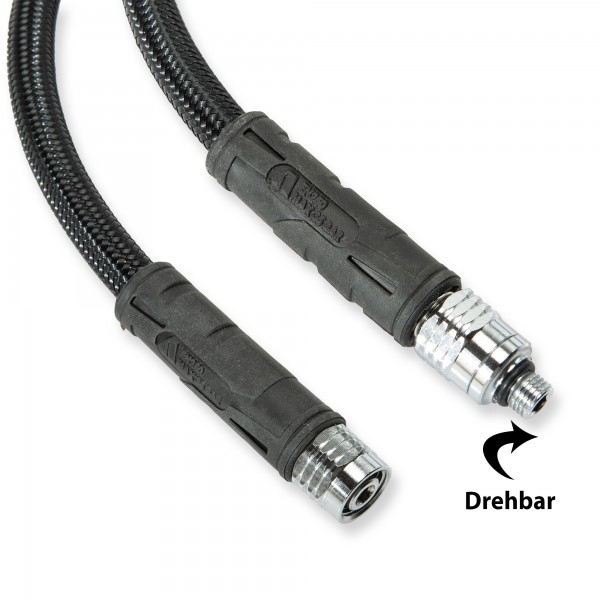 Apeks Mitteldruckschlauch 75 cm - Miflex mit Drehgelenk