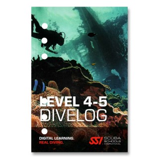 SSI Log Booklet - Level 4-5 (76 Tauchgänge) - 1 TG pro Seite