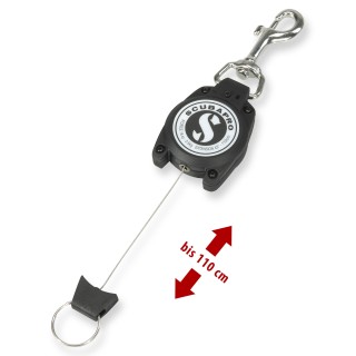 Scubapro feststellbarer Retractor - 110 cm Ausziehlänge