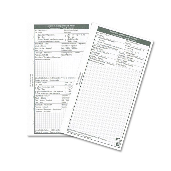 IQ Logbucheinlagen M - mixed