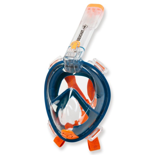 Beuchat SMILE+ - Vollgesichtsmaske mit Trockenschnorchel, blau
