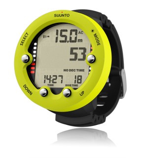 Suunto Zoop Novo Tauchcomputer lime inkl. Displayschutz