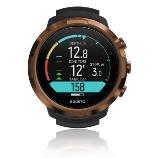 Suunto D5 Copper Tauchcomputer im Uhrenformat - für Luft und Nitrox