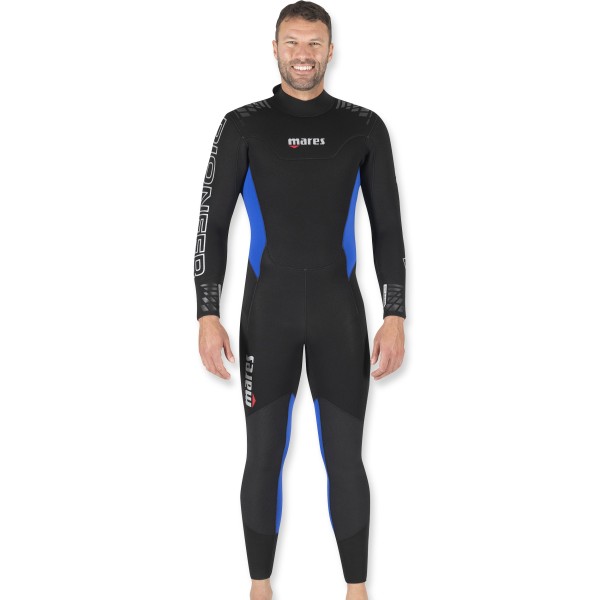Mares Tauchanzug Pioneer 5 mm - Herren schwarz blau 5mm Neopren