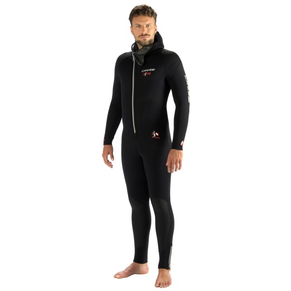 Cressi Tauchanzug Diver 5 mm mit Kopfhaube - Herren