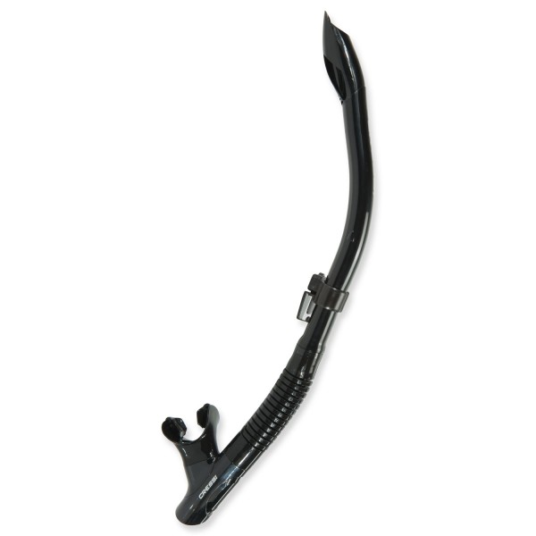 Cressi Schnorchel Tao - mit Auslassventil und Spritzschutz - schwarz