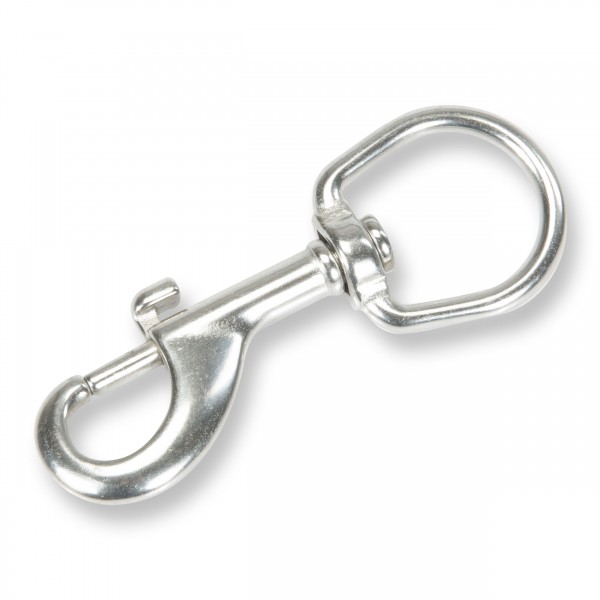 OMS Karabiner mit Drehgelenk (Bolt-Snap) , 30 mm,115 mm lang