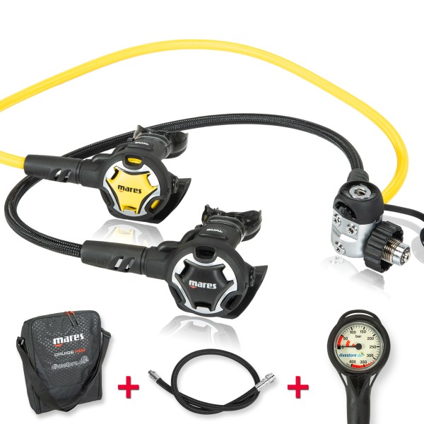 Mares Dual 15X Komfort Sparset - geprüft und montiert