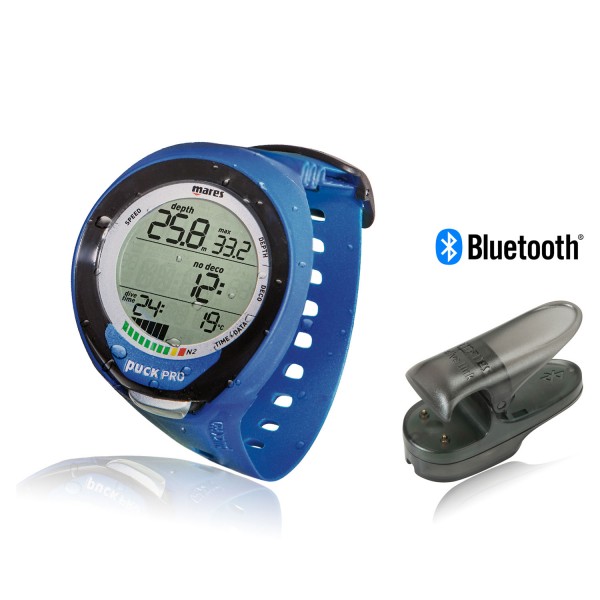 Mares Puck Pro plus Deep Blue Sparset mit Bluelink Interface