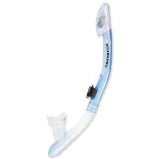 Scubapro Trockenschnorchel Fusion Dry - mit Dry Top, ice blue