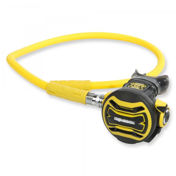 Apeks XTX 40 Oktopus mit gelbem Schlauch