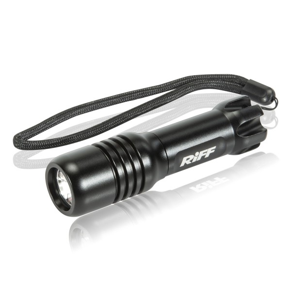 Riff TL-Micro schwarz - bis zu 500 Lumen