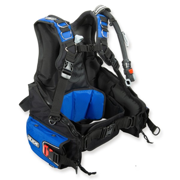 Scubapro Jacket Glide - schwarz blau bleiintegriert