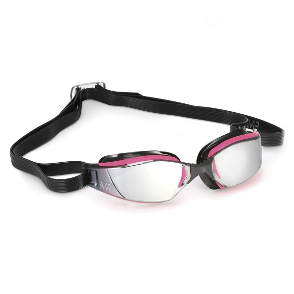 MP Xceed Mirror Pink Black Schwimmbrille Lady - verspiegelte Scheibe