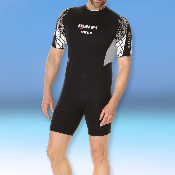 Mares Neopren Shorty Reef - für Taucher und Schnorchler - Herren